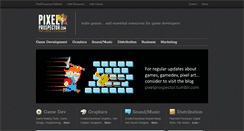 Desktop Screenshot of pixelprospector.com